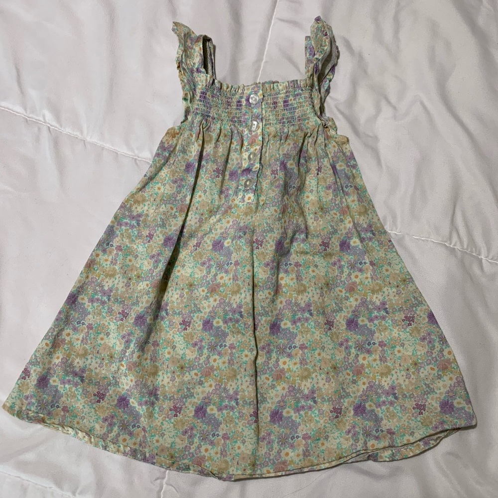 Jamie Kay floral 6-12 month dress
